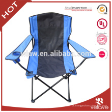 Cadeira de acampamento dobrável ao ar livre